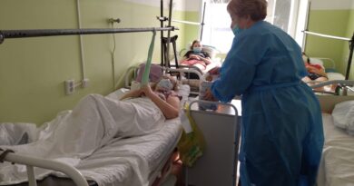 Поздравление пациентов КГБУЗ "Краевая клиническая больница скорой медицинской помощи", г. Барнаул