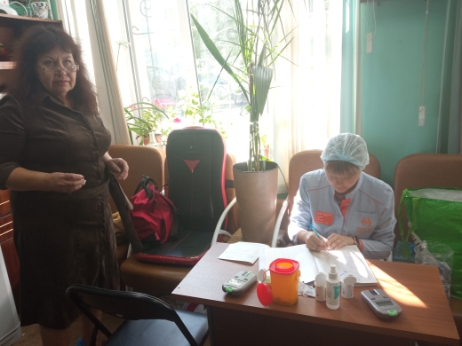 Профилактический медицинский осмотр прошел на базе АКОО «Вместе против рака» в Барнауле