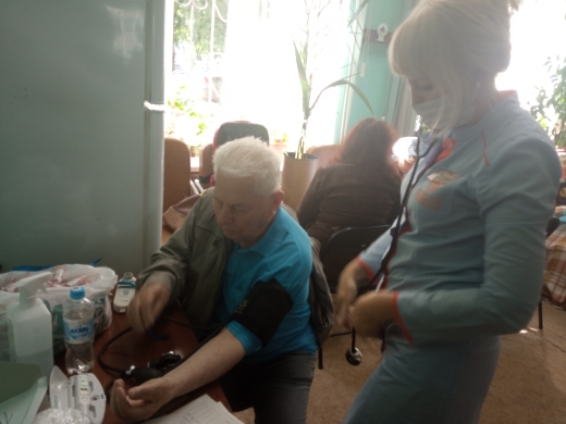 Профилактический медицинский осмотр прошел на базе АКОО «Вместе против рака» в Барнауле