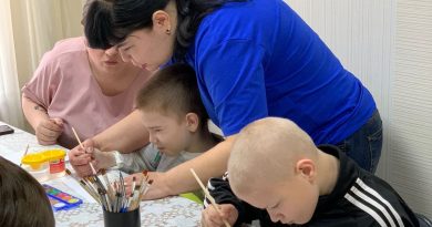 АКОО «Вместе против рака» организовали мастер-класс для детей в Рубцовске