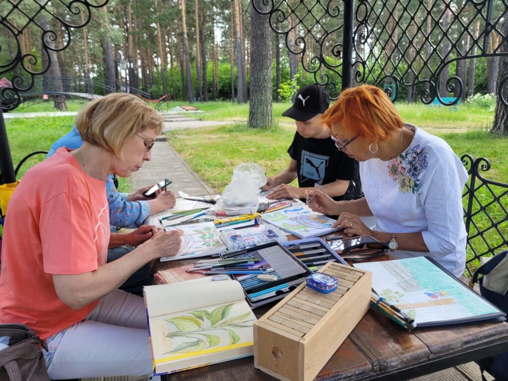 «Пленэр – как источник вдохновения» состоялся в г. Бийске